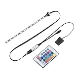 VBESTLIFE　22cm 水冷却タンクライト・ウィルス貯水池LEDチューブランプの照明　円筒型　リモコン付き　コンピュータシリンダー水冷タンクライト
