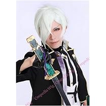 刀剣乱舞　膝丸　コスプレ衣装　ウィッグ 刀剣乱舞 膝丸 コスプレウィッグ