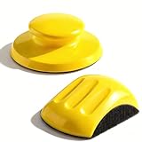 MORLARCO サンディングブロック サンドペーパーホルダー 2個入り ハンドサンダー マジックテープ式 125mmサンドペーパー 対応