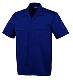 CO-COS コーコス 春夏用 エコ5IVEスター開襟半袖シャツ A6657 1ネイビー EL