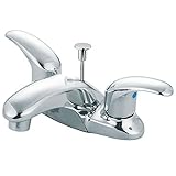 Kingston Brass KB6621LL Legacy 4-Inch Centerset Lavatory Faucet with Pop Up, Polished Chrome [並行輸入品]