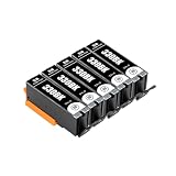 【pomme】 BCI-330BK ブラック 染料 お得な5本セット キヤノン対応 互換インク 残量表示機能付 ISO14001/ISO9001認証工場 (BCI-330 331)