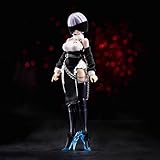 1/12 可動フィギュア 女性 1/12 フィギュア素体 1/12 フィギュア 服 1/12ヘッド女性 1 12 フィギュア 服 修道女の服、修道女のスーツ、 (ヘッド、素体は含まりません)黒い