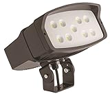 Lithonia Lighting OFL2 LED P2 40K 347 YK DDBXD M2 4000K Color Temperature LED Size 2 Floodlight with