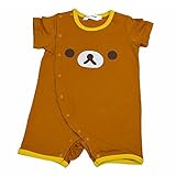リラックマ Rilakkuma ロンパース 変身なりきり 綿素材半袖 ロンパース rkm-05 70cm リラックマ
