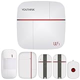 盗難警報システム 一酸化炭素 アラーム WiFi + GSM 壁掛け式 警報器 防犯 ガス リモートコントロール 検知器 GSM 警報機 防犯 WIFI無線 家庭防犯警報器 多機能センサー