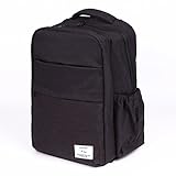 Arnes（アーネス） 3way マザーズバッグ リュック 主婦が選んだ 防水 多機能 軽量 大容量 ベビーバッグ バック パック 保証付き (ブラック)