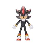 ソニック・ザ・ヘッジホッグ – 5インチ シャドウアクションフィギュア – 20以上の関節 – 公式コレクター玩具 – 男の子&女の子 対象年齢3歳以上。