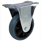 ナンシン:微音キャスター 125mm SKC-125 NRB グレー hc5690577250