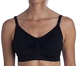 ボディ美しいWomens Soft Cup授乳ブラ US サイズ: XL カラー: ブラック