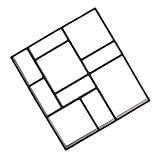 Dovewill 全3サイズ　DIY　ガーデニング　セメント　レンガ　道路　成形　舗装　金型　モールド　プラスチック製　 - 45 * 40 * 4