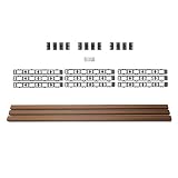 NewTechWood daf-trim-tk deck-a-floorトリム、2インチx 1-feet、ペルーチーク材