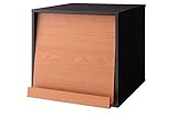 キューブボックス　ウッドグラデーションボックス (フラップ扉（メープル）)