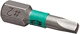 Wera Series 1 868/1 BTZ BiTorsion Bit, Square-Plus #2 Head x 1/4 Drive (Pack of 10) by Wera