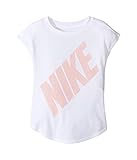 (ナイキ) NIKE キッズTシャツ Splice Modern Short Sleeve Tee (Little Kids) White 5 Little Kids n/a [並行輸入品]