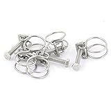 uxcell　ワイヤバンド　ホースバンド　19mm直径　5個入り