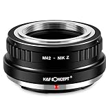 K&F CONCEPT メーカー直営店 M42レンズ- Nikon対応 Zカメラ マウントアダプター M42 ニコン対応Z マウント変換アダプター レンズマウント変換リング レンズアダプター ZF Z8対応 無限遠実現 高精度