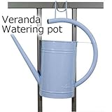 じょうろ ライトブルー 手すりや柵に吊るすカラージョウロ