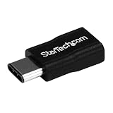 StarTech.com USB-C - Micro USB 変換アダプタ オス/メス USB 2.0対応 USB2CUBADP