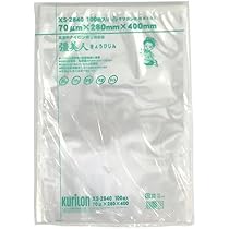Amazon.co.jp: 真空袋 彊美人70 XS-2840 100枚 クリロン化成