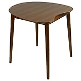 タンスのゲン ダイニングテーブル 単品 オーク 75cm 高さ70cm 天然木 ダイニング テーブル 木製 ウォールナット 11719190 WN