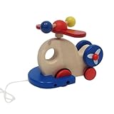 【日本製木のおもちゃ】　プルトイ*ヘリコプター