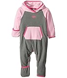 [ノースフェイス] The North Face Kids ガールズ Glacier One-Piece (Infant) ワンピース TNF Medium Grey Heather/Lilac Sa
