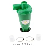 Homyl 集じん機　サイクロン　集塵機　アクセサリー付き　３色　ダスト コレクター　フィルター　クリーナー　 - 緑