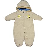 2016年 スカジャン 刺しゅう入り 中綿ジャンプスーツ 防寒衣料 撥水加工 ベージュ◇80cm