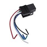 D DOLITY アクセサリー　部品　HFV6　サポート　車リレー　12V 30A SPDT 5ピン ソケット 1パック