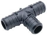 Zurn Pex-qest 849-1595-6022 Zurn Pex QQPT443XPK1 3/4-in x 3/4-in x 1/2-in Poly Tee [並行輸入品]