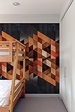 BLIK パターン柄壁紙ステッカー DYYMND RYYYT Wall Tiles アメリカ発 きれいに剥がせて壁を傷めないので賃貸にもOK!