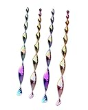 コンパル 防鳥 トルネード  【 4本セット 赤・青 】 鳥よけ カラスよけ