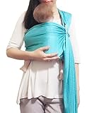 Vlokup（JP）調整可 ベビー 赤ちゃん 防水留め具付き紐 赤ちゃん抱っこ紐 乳幼児 抱っこ アルミ製金具出産祝いに最適 フリーサイズ フル対応 シャンパン 06 Bluish Green