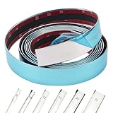 メッキモール メッキテープ マルチモール 8mm 3m 車用 アクセント 汎用 カードレスアップ 車 傷防止 保護テープ (8mm*3m)