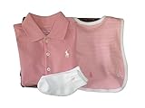 ラルフローレンの子供服　POLO　RALPHLAUREN　ベビー　出産お祝いセット　女の子（半袖）　７５ｃｍ [並行輸入品]