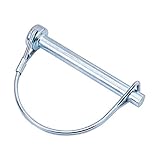 INCREWAY 車 トレーラーのため 安全 環状 バックル ピン ロック, 5/16" x 2-1/4" 10個