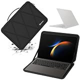 Smatree ハードEVA保護スリーブケース 14インチ Dell 14 Plus DB14250 、Dell 14 Plus 2-in-1、14 インチ Samsung Galaxy Book4 Edge 、Samsung Galaxy Book5/4/3 Pro 、14インチ GalaxyBook Go 5G ラップトップ用ハードケース 防水 360度耐衝撃 (X8248）