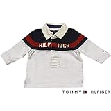 Tommy Hilfiger(トミーヒルフィガー) HILFIGERロゴラガーシャツ 3-6m(3-6ヶ月) [並行輸入品]