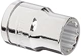 Williams 31212 3/8-Inch Drive 12 Point Shallow Socket, 3/8-Inch by Williams