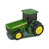 ポリレジンジョンDeere社ロゴトラクター銀行