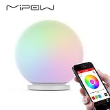 MiPow btl-301 W球PlaybulbスマートLEDナイトライトスマートフォンApp制御さの色変更ライト調光機能付きガラスORB装飾ランプ