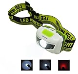 LED Headlamp, IDEAPRO Adjustable Waterproof Super Bright Head Flashlight for Running, Mountain Climb
