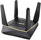 ASUS WiFi 無線 ルーター WiFi6 4804+867+400Mbpsトライバンド RT-AX92U(A) メッシュ機能付 3階建