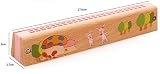 elegantstunning 楽器木製玩具 24ホールハーモニカ楽器木製玩具子供のためのカラフルな教育的なギフト