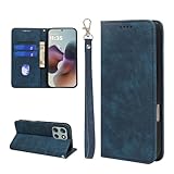 iCarez 用の Moto G66J 5G / G66Y 5G ケース 手帳型 モトローラ モトg66j 5G スマホケース レザー 力バ一 携帯ケース 耐衝撃 カード収納 マグネット式 スタンド機能 財布型 上質な手触り 傷付き防止 防塵 case 6.7インチ対応 (ブルー, 対応Moto G66J 5G/G66Y 5G)