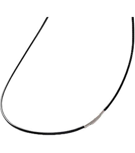 Amazon.co.jp: Hellery 紐 ネックレス チョーカー シリコン 4mm コード