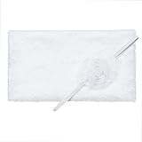 (フィーショー)FEESHOW ベビーラップブランケット モダンバーラップ おくるみ ガーゼ 柔らかい レース ヘッドドレス付き 写真撮影 写真小道具 寝相アート 出産祝い 百日祝い ベビーギフト (