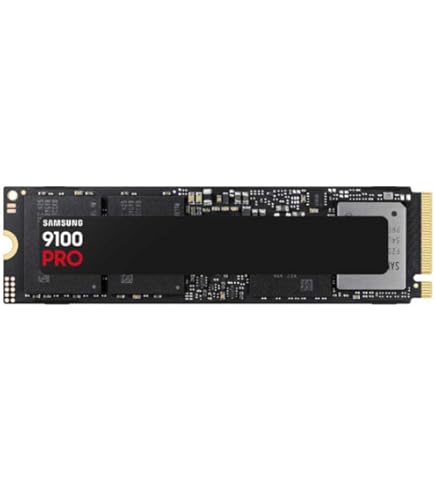 内蔵型SSD Samsung 9100 PRO 4TB SSD Amazon.com: Samsung SSD 9100 PRO with Heatsink 4TB, PCIe 5.0x4 M.2