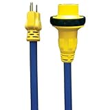 Voltec 16-00592 E-Zee Grip 15A-30A Locking Extension Cord - 2' [並行輸入品]